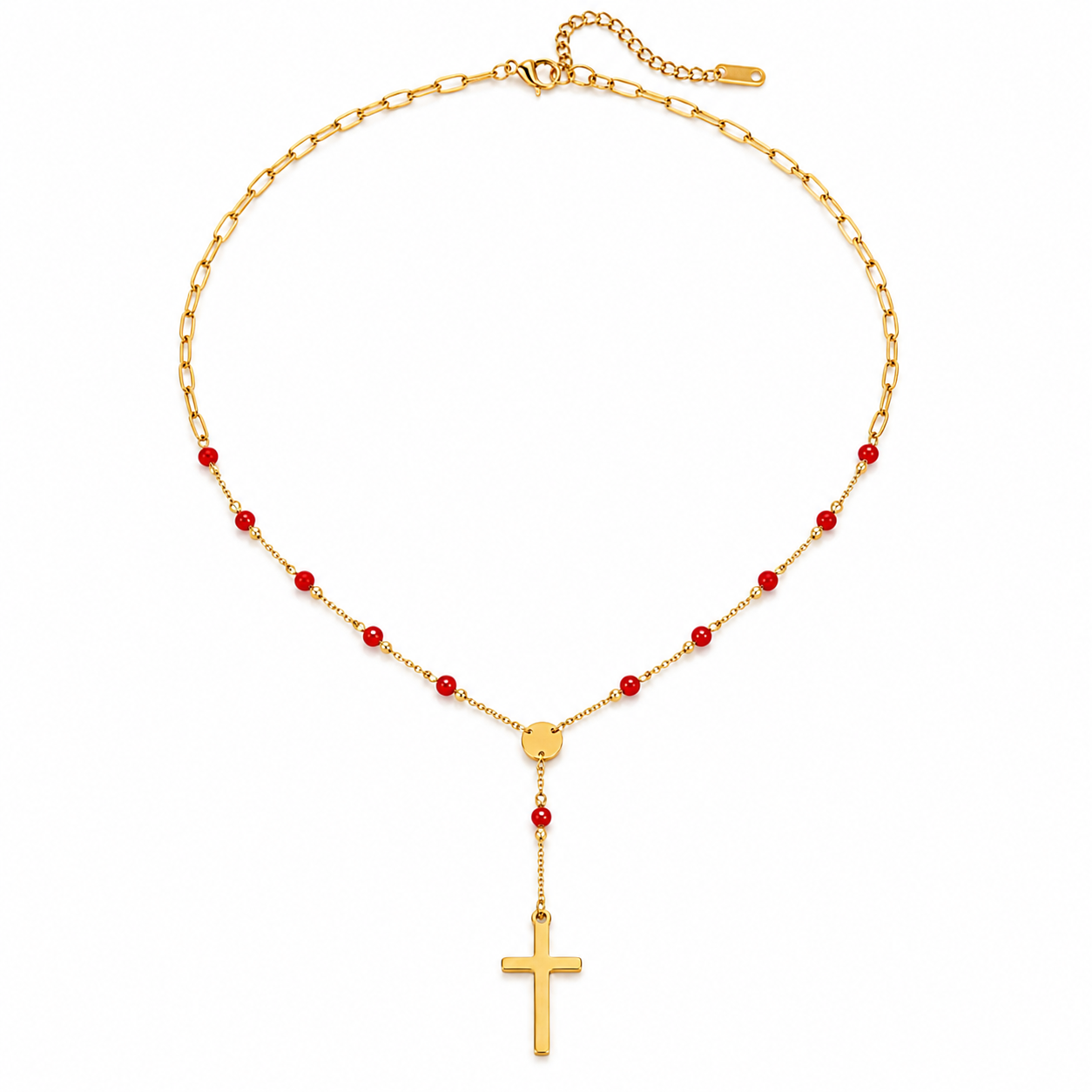 The Valencia Cross Necklace
