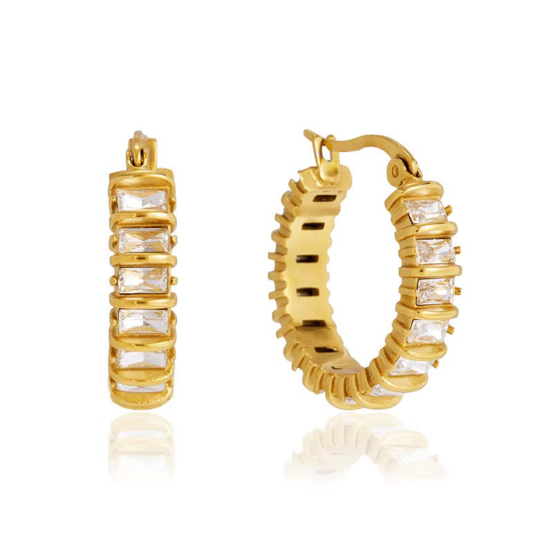 The Lennon Huggie Earrings