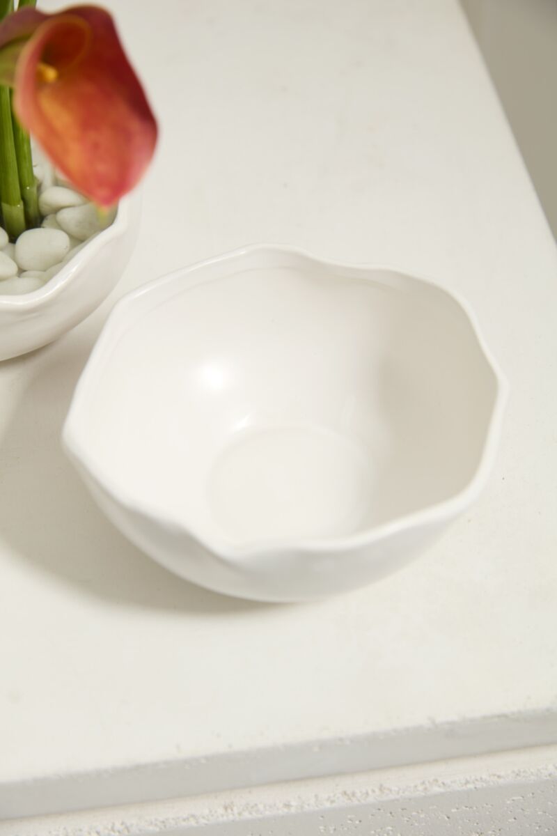 Cloud Edge Ceramic Bowl