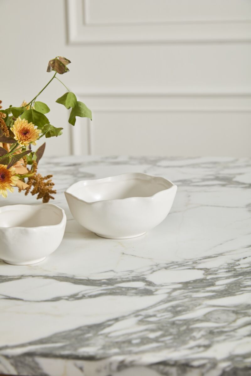 Cloud Edge Ceramic Bowl