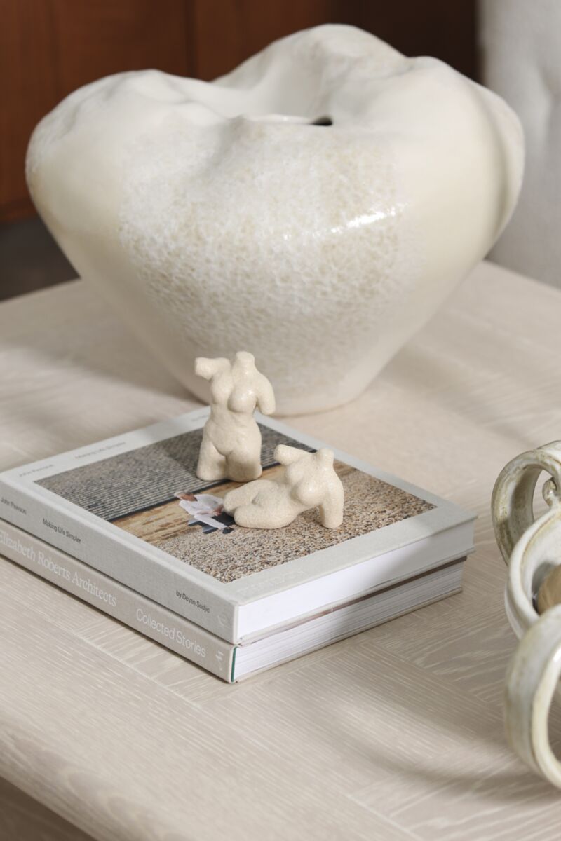 Aphrodite Ceramic Figure Sculptures – Set of 2