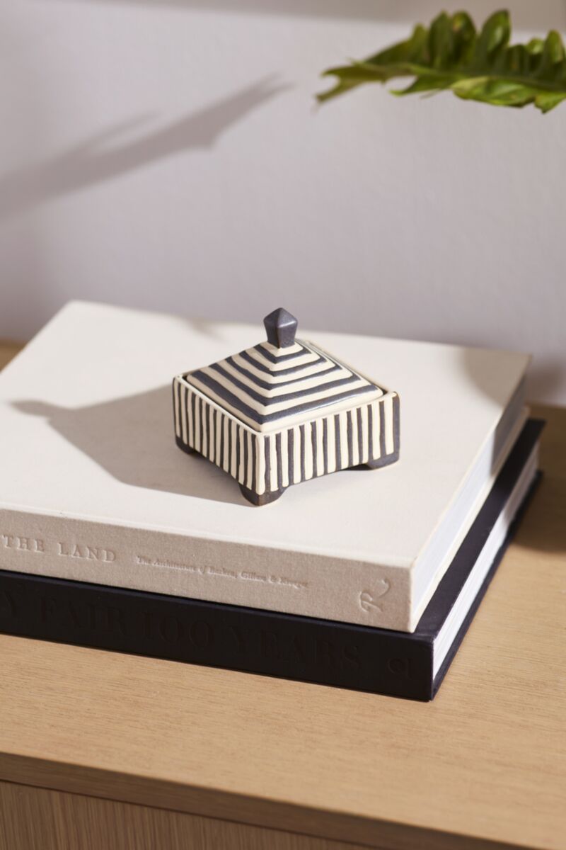 The Banda Striped Keepsake Box