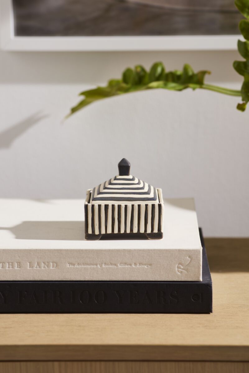 The Banda Striped Keepsake Box