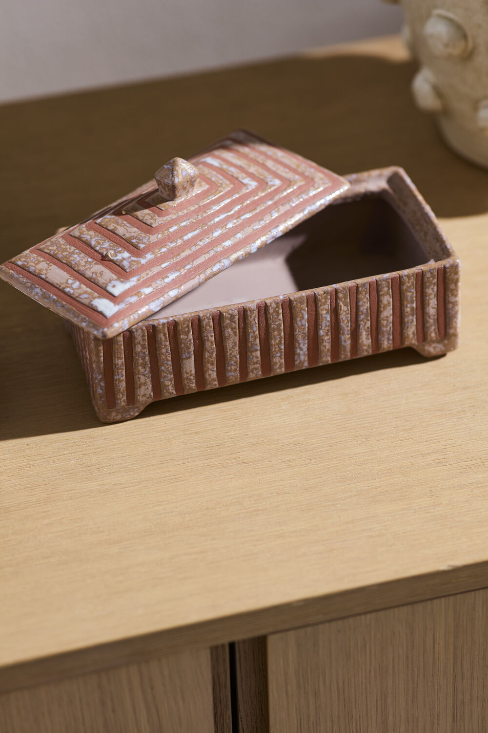 The Banda Striped Keepsake Box