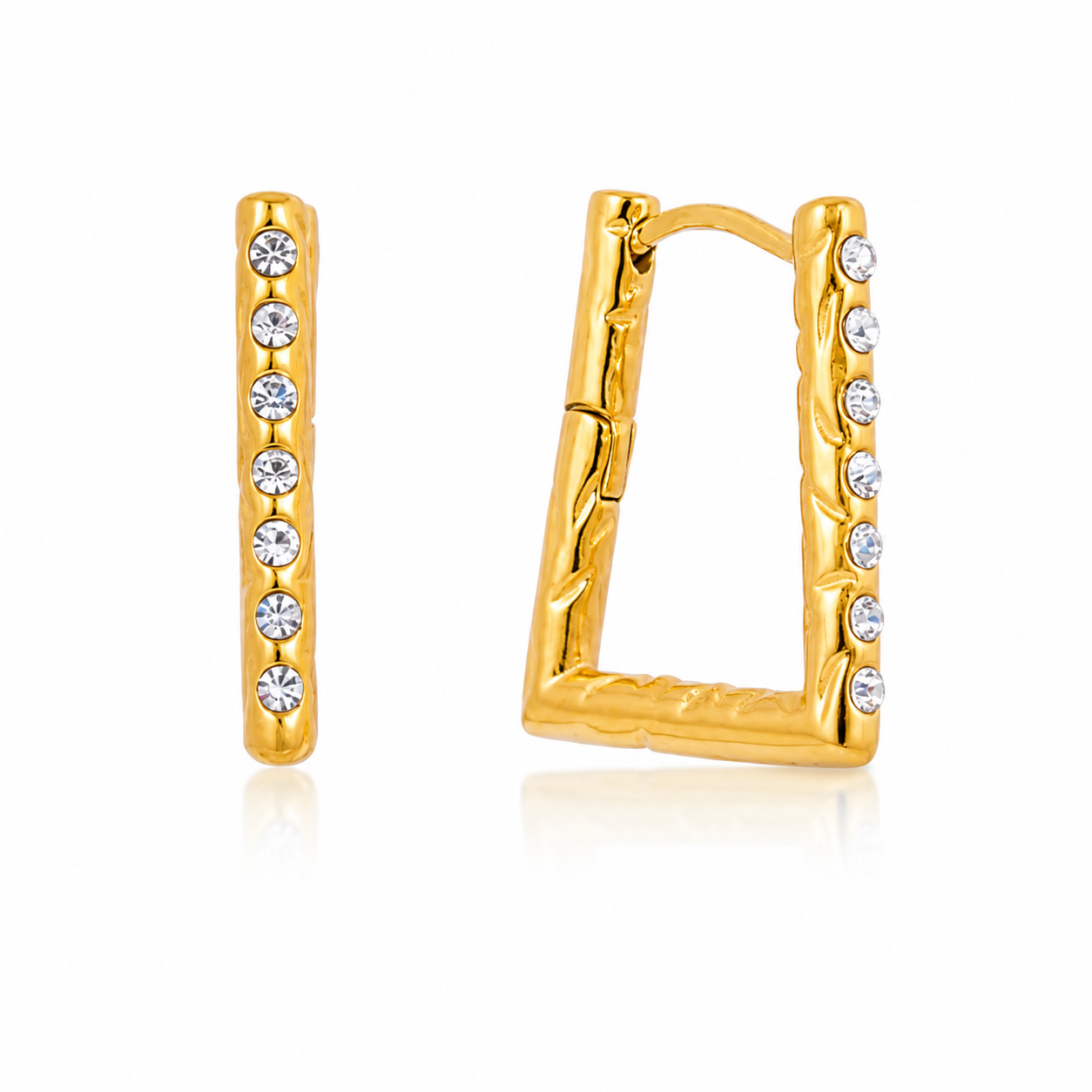 The Ellis Huggie Earrings