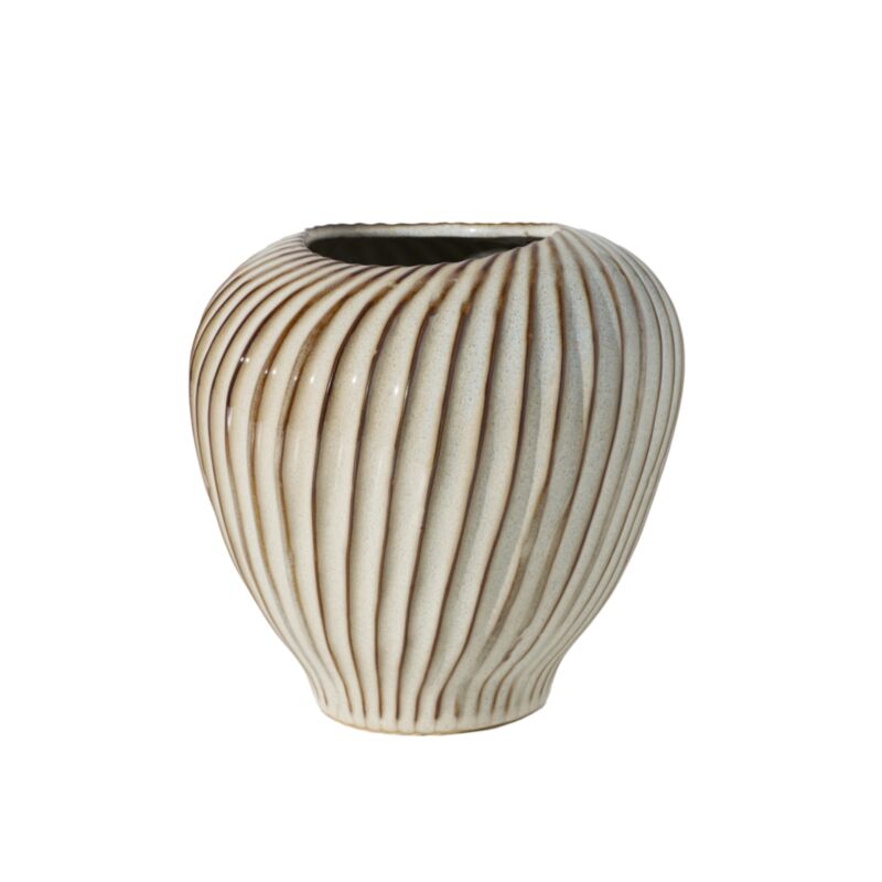 The Tomar Sculptural Ceramic Vase