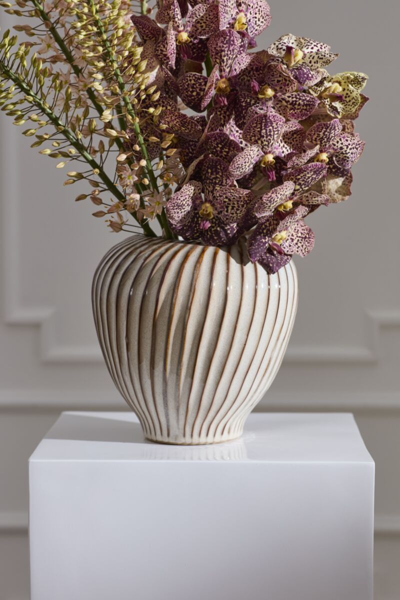 The Tomar Sculptural Ceramic Vase