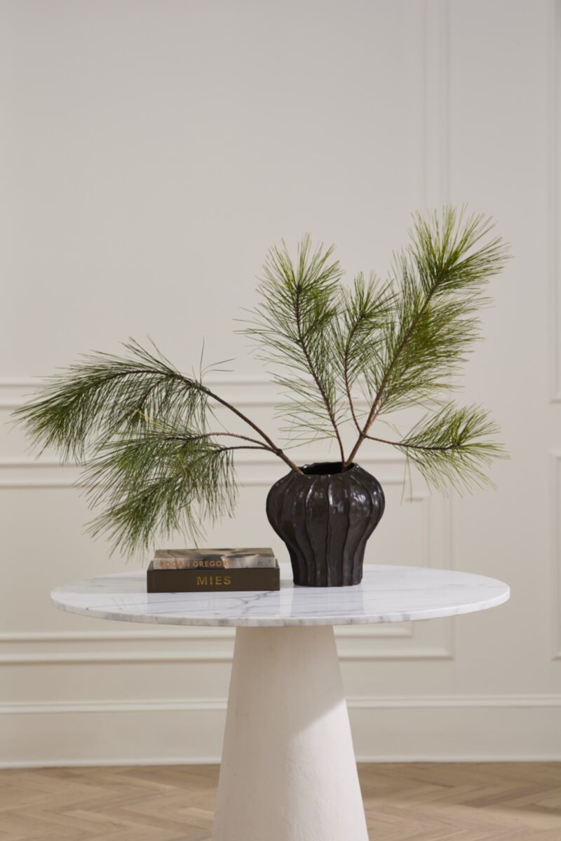 Accent Decor Attica Sculptural Brown Vase