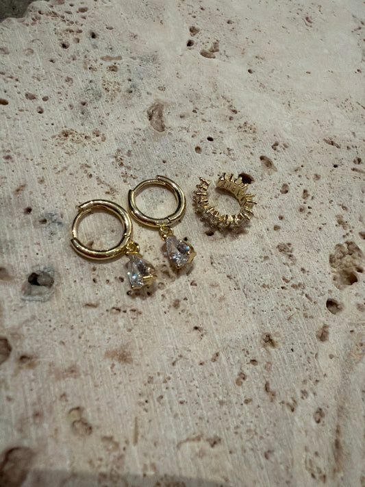 The Alessia Earring & Cuff Set