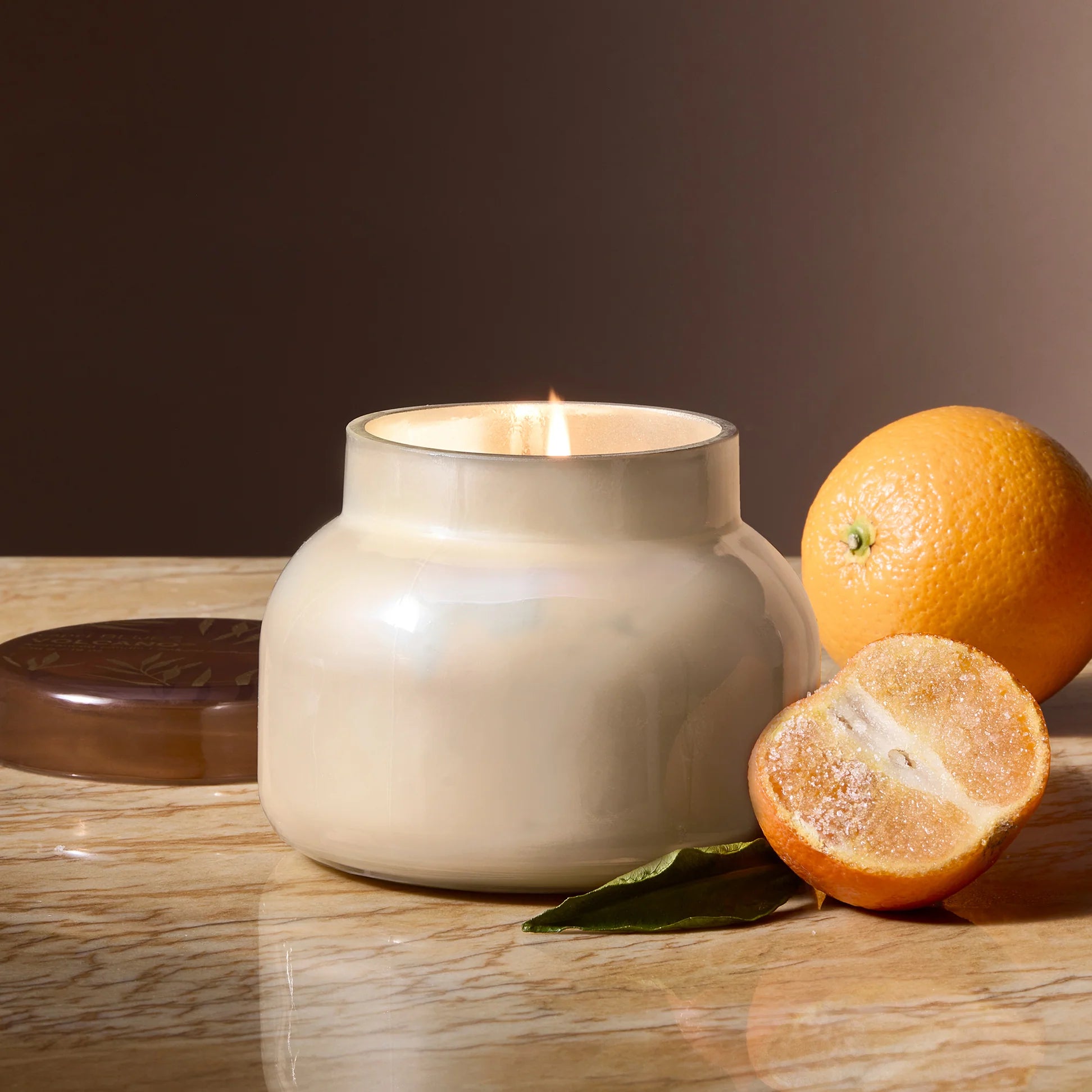Capri Blue Autumn Glow Volcano White Signature Candle
