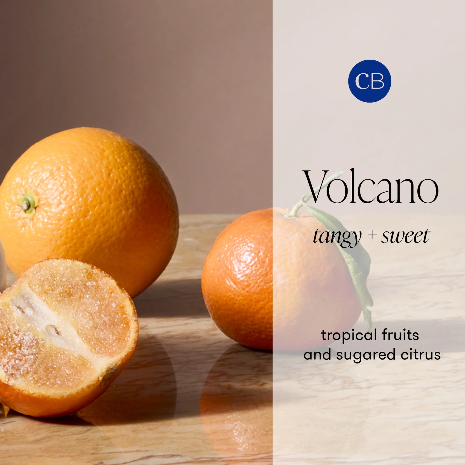 Capri Blue Autumn Glow Volcano White Signature Candle