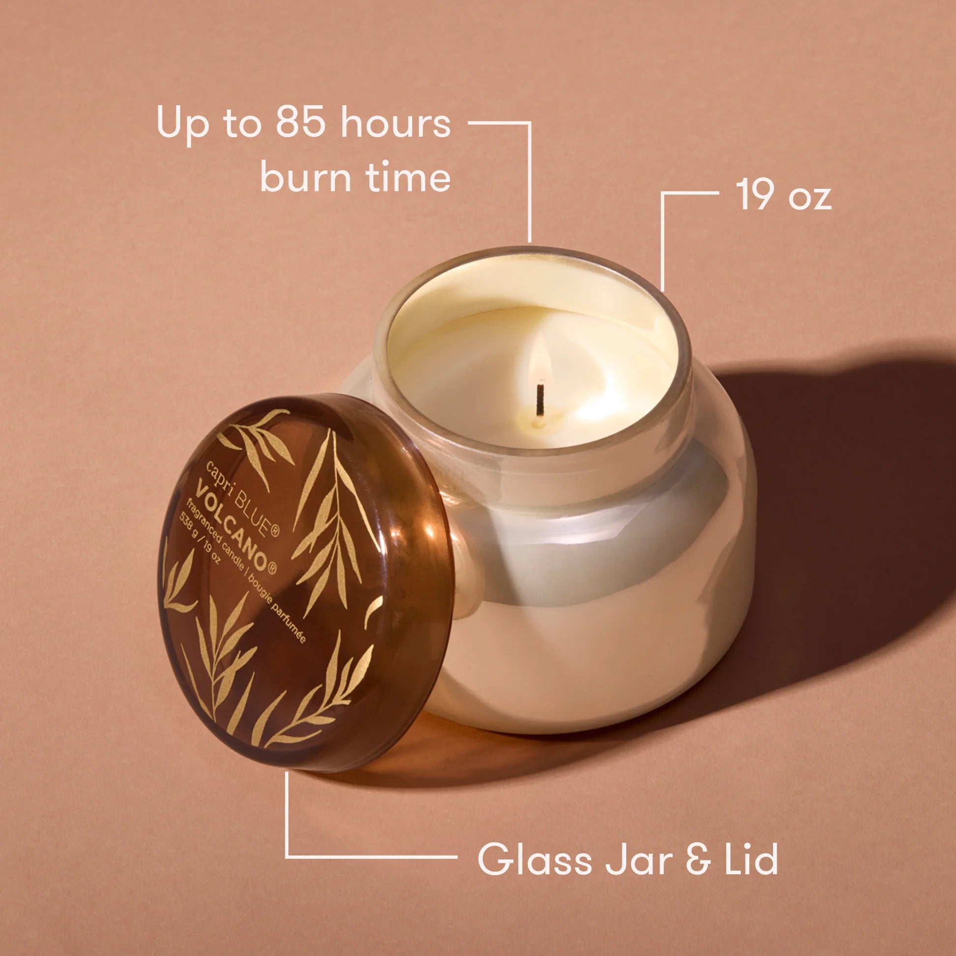 Capri Blue Autumn Glow Volcano White Signature Candle