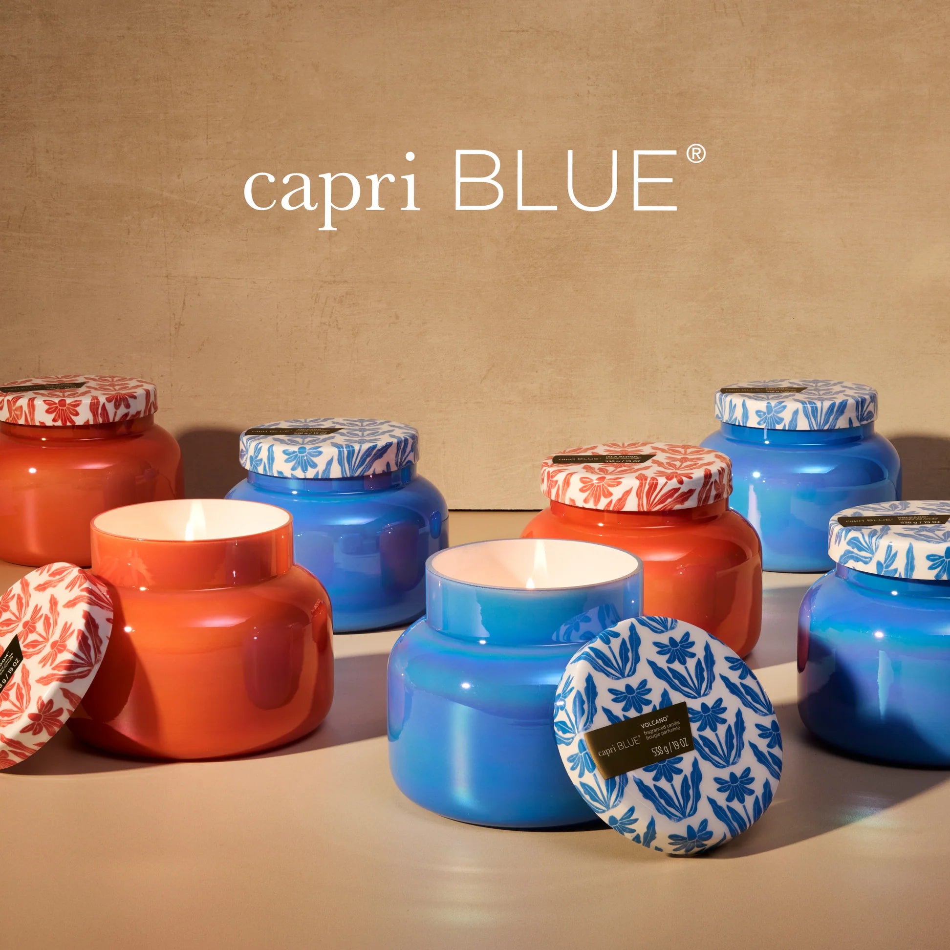 Capri Blue Volcano Riviera Sunset Signature Candle