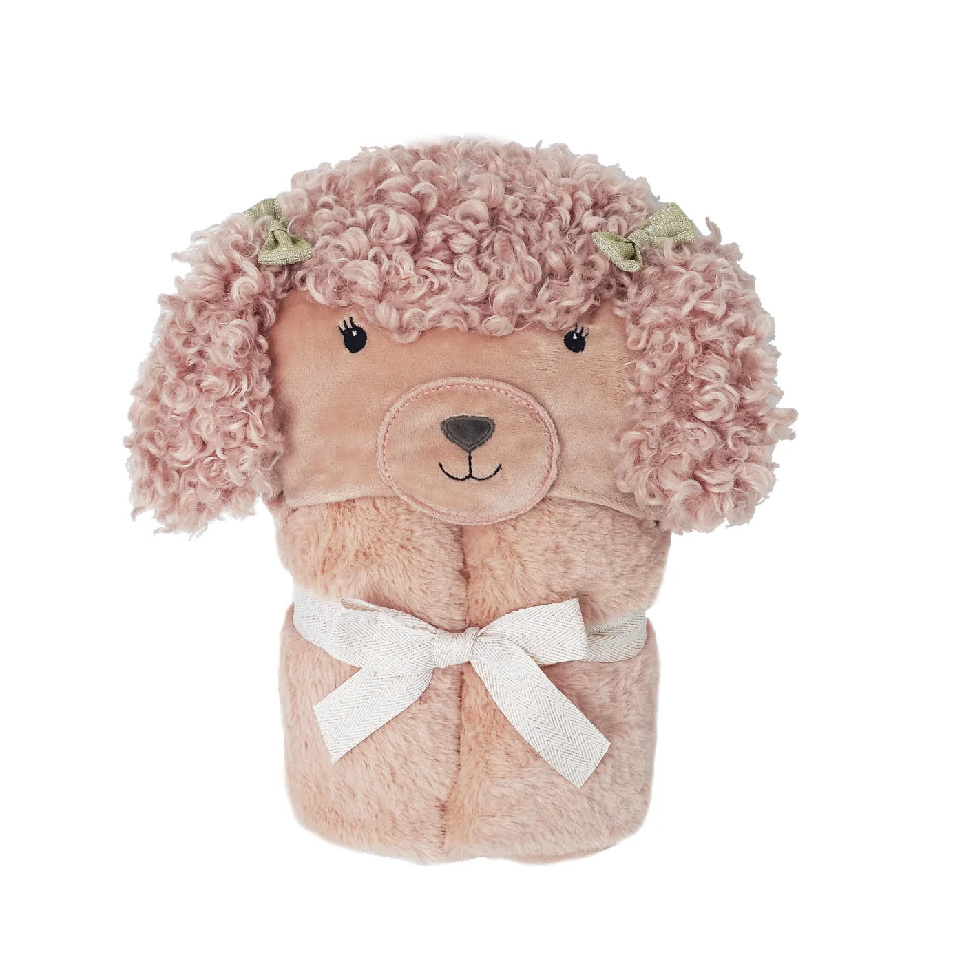 Mon Ami Paris Poodle Hooded Blanket