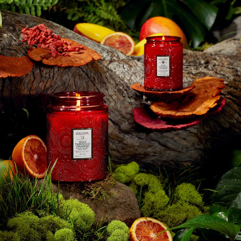 Voluspa Goji Tarocco Orange Large Jar Candle – 18 oz