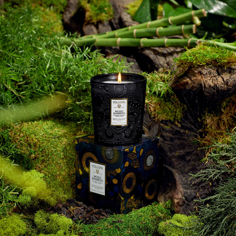 Voluspa Moso Bamboo Classic Candle – 9 oz