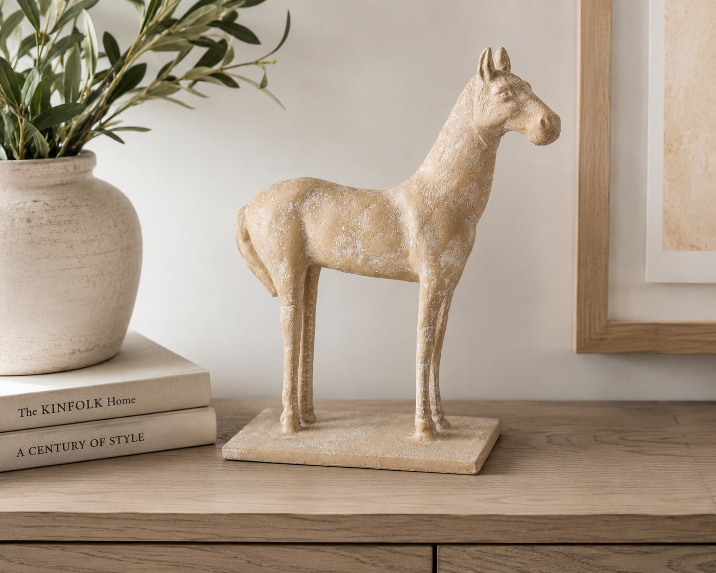 Textured Horse Sculpture