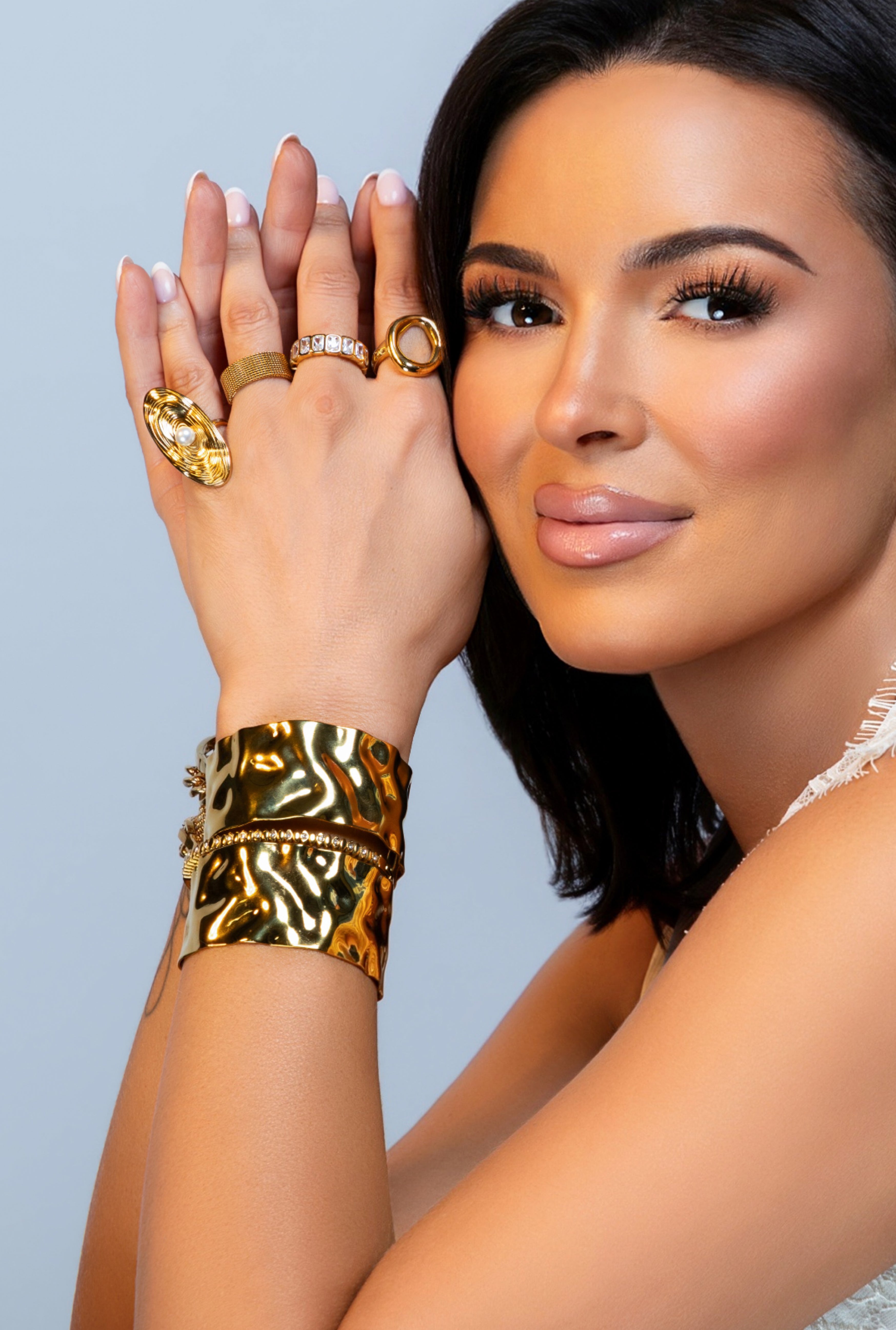 Gemma Cuff Bracelet
