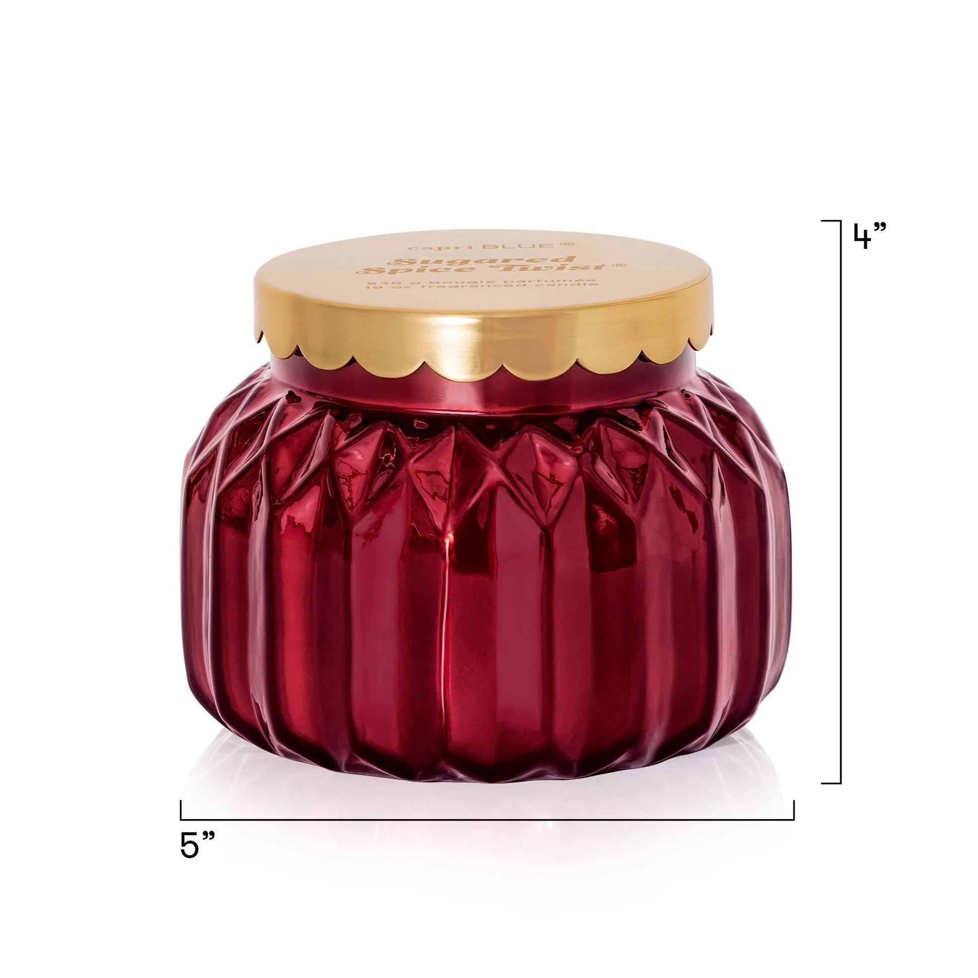 Capri Blue Sugared Spice Twist Royal Gem Signature Candle