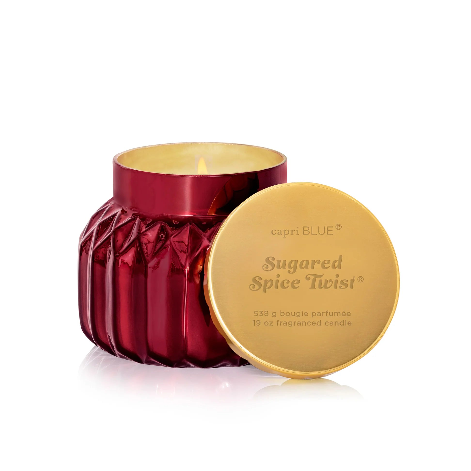 Capri Blue Sugared Spice Twist Royal Gem Signature Candle