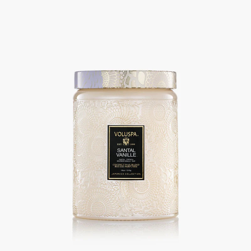 Voluspa Santal Vanille Large Jar Candle