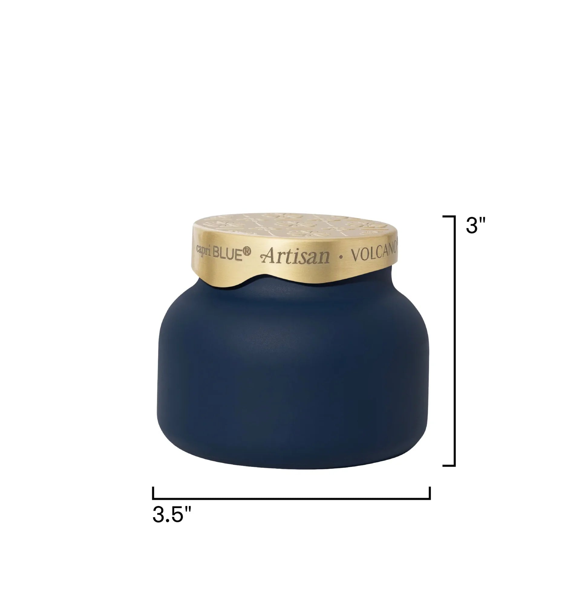 Capri Blue Volcano Terrazza Velluto Petite Candle