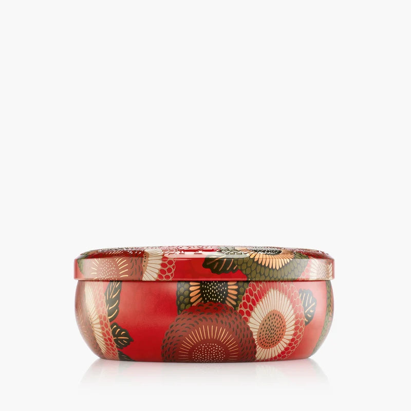 Voluspa Tomato Trellis 3-Wick Tin Candle – 12 oz