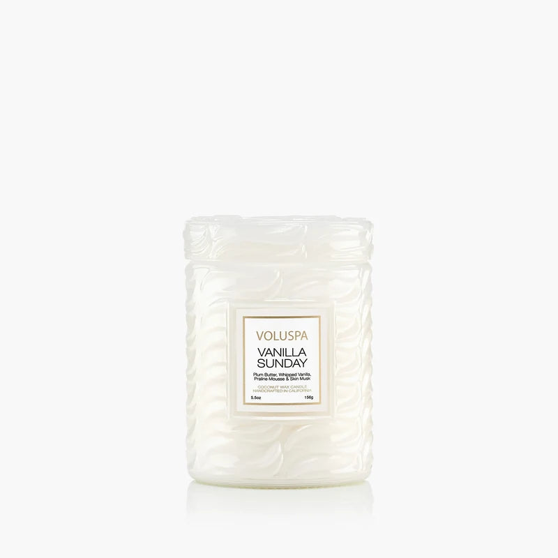 Voluspa Vanilla Sunday Small Jar Candle – 5.5 oz