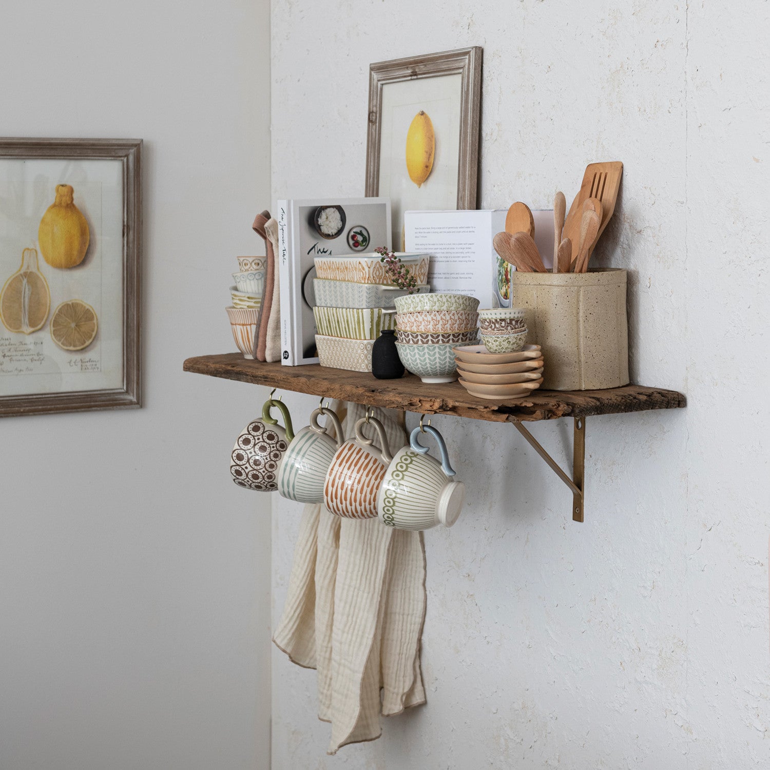 Patterned Stoneware Snack Bowl – Assorted Styles
