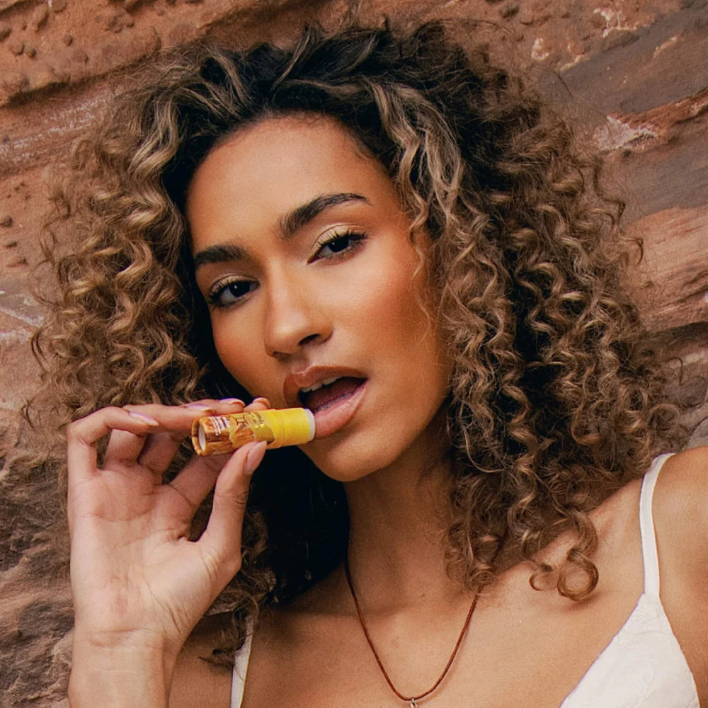 Poppy & Pout Cosmic Crystal Gemini Solar Lemon Lip Balm
